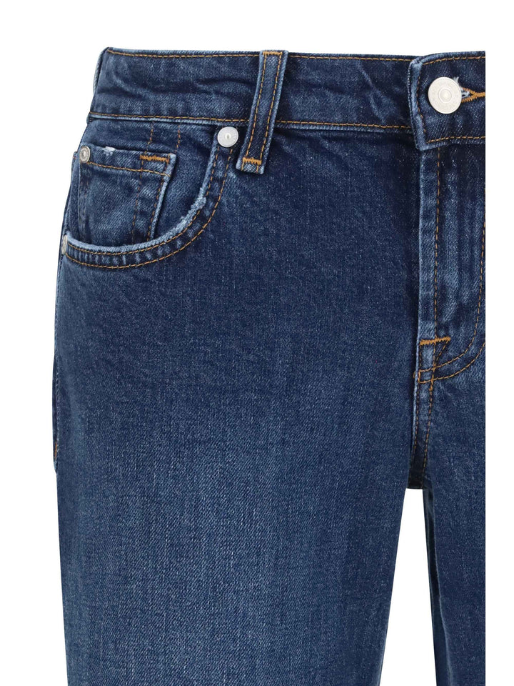 Low-rise flared Jeans