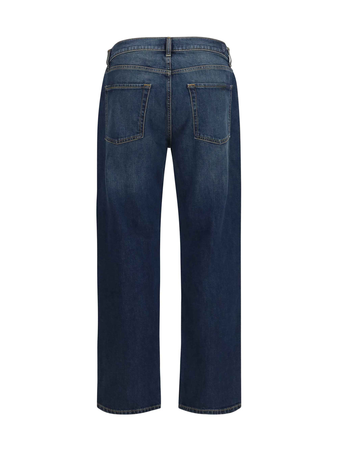 Straight-leg denim Jeans