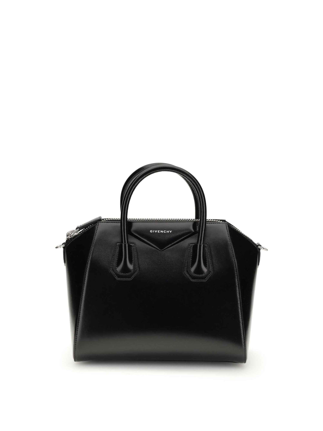 Antigona small leather Box Handbag
