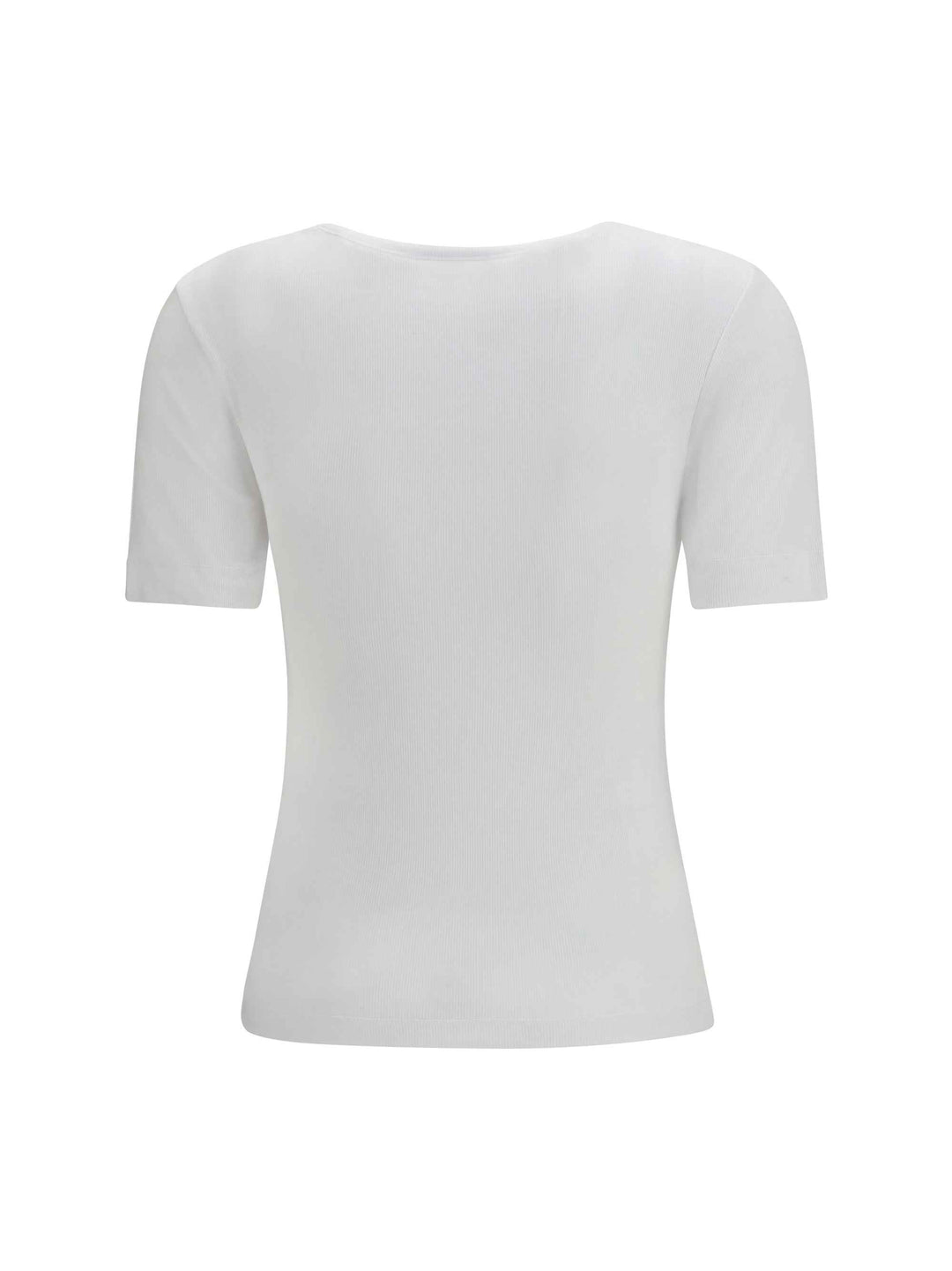 Ribbed cotton T-shirt
