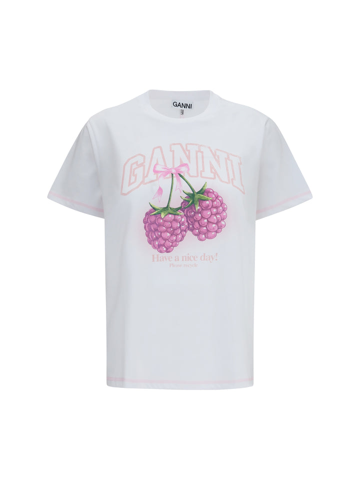 Cotton raspberry T-shirt 1
