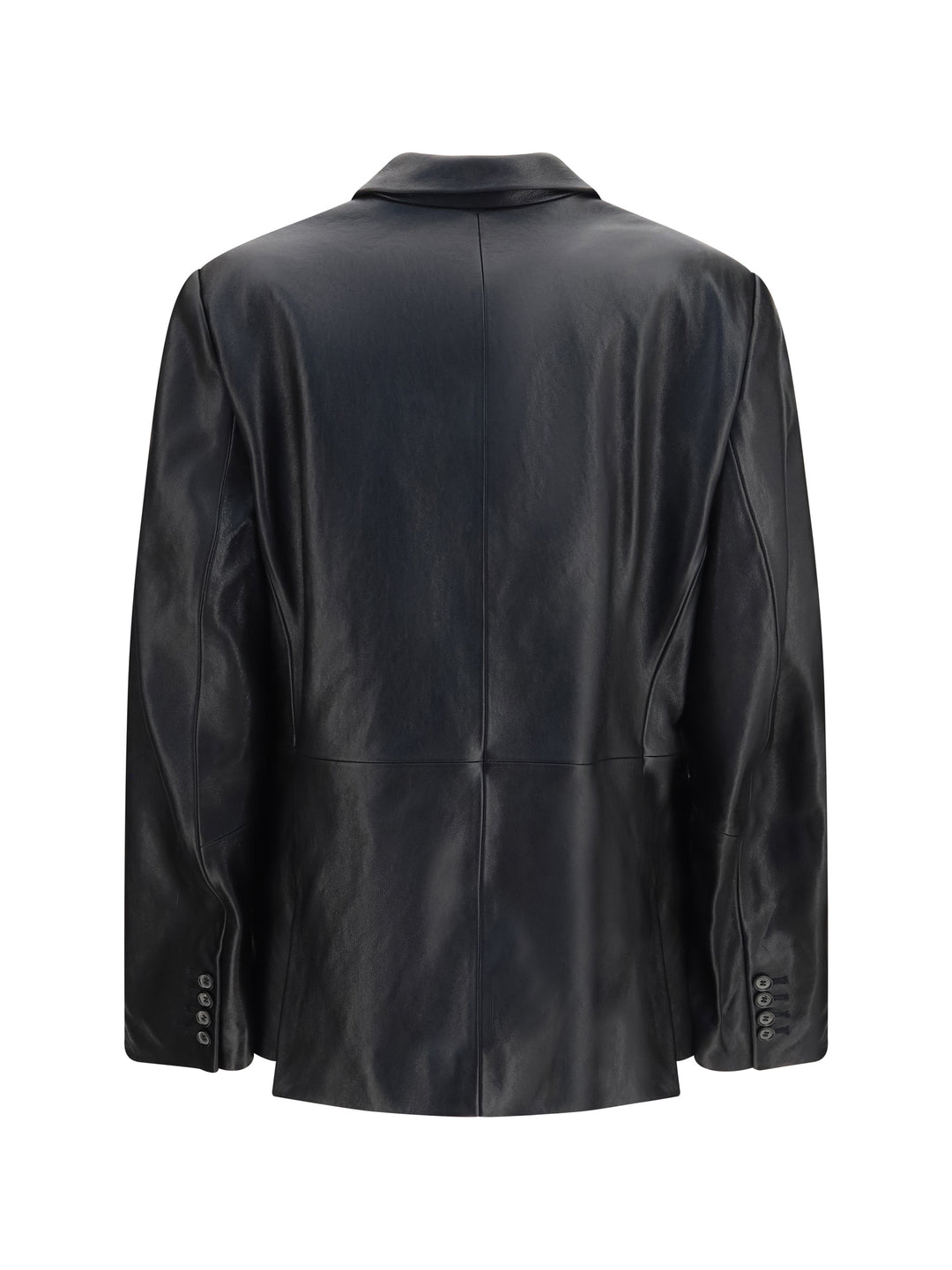 Leather Blazer Jacket 2
