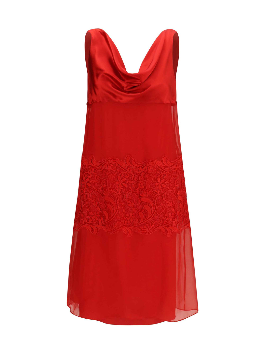 Draped lace Dress