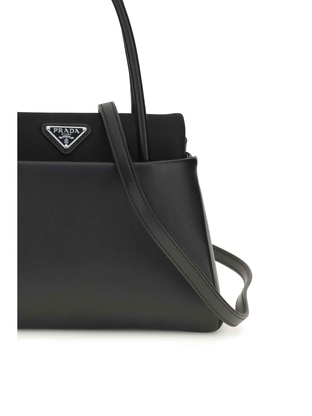 Top Handle Bag with triangle logo