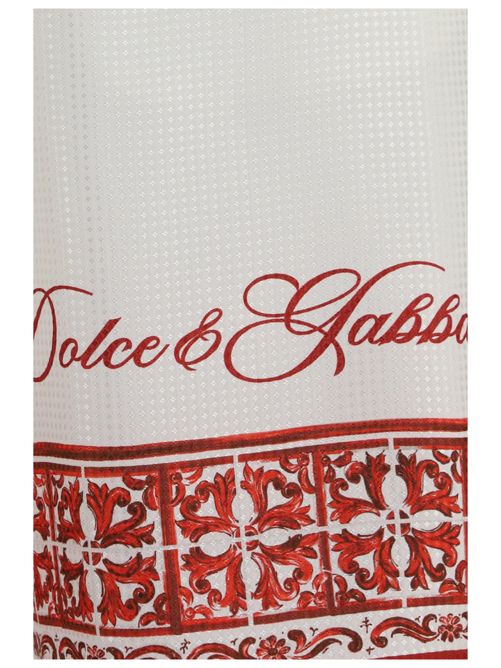 Maiolica print jacquard twill Shorts 3
