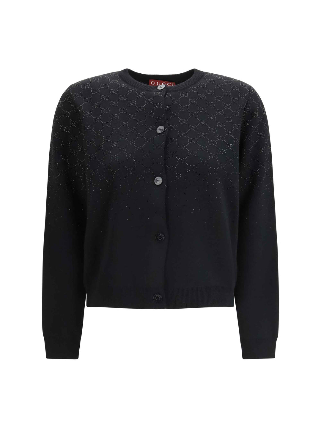 Long-sleeve crew-neck Cardigan