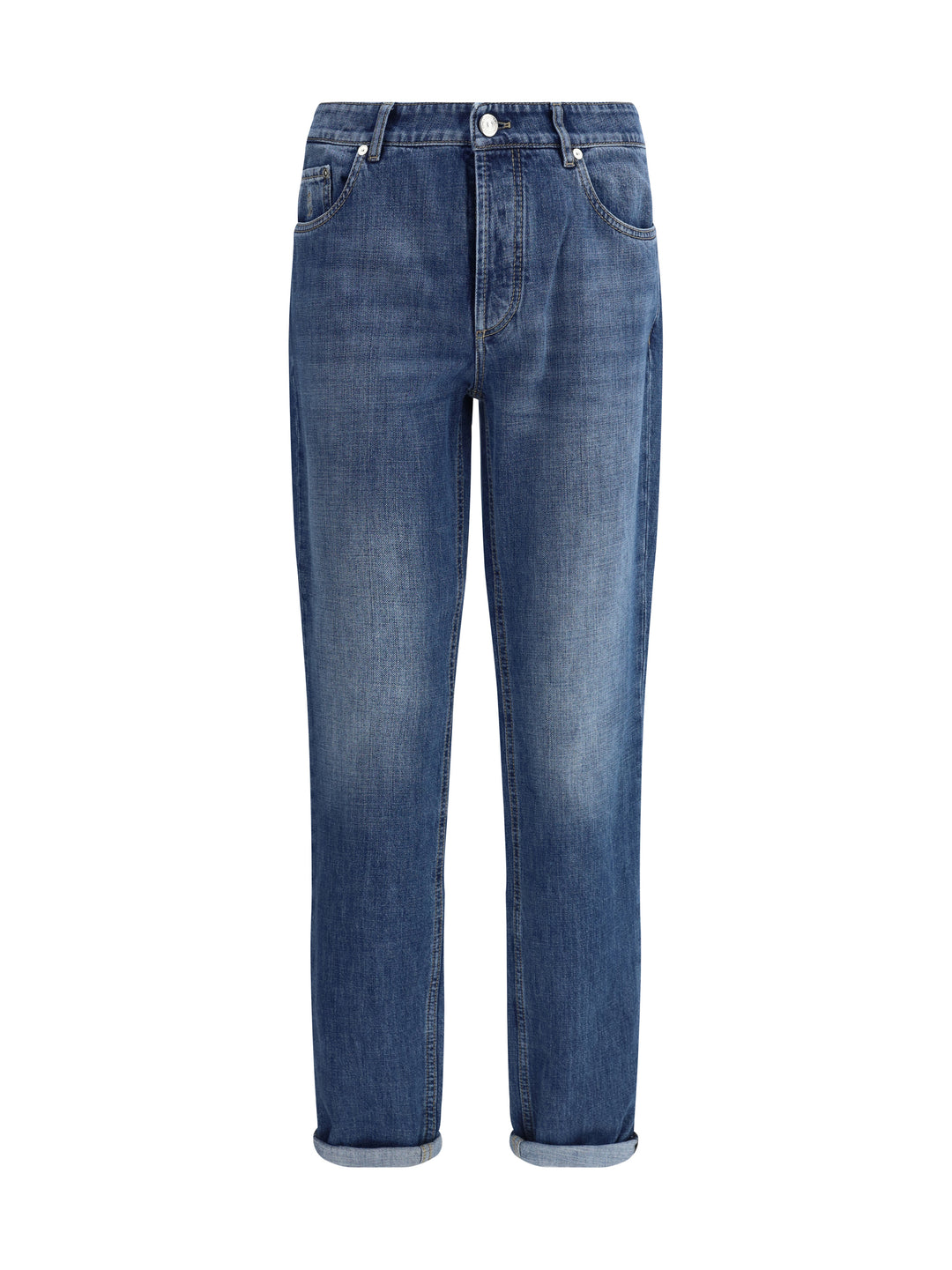 Cuffed Jeans 1