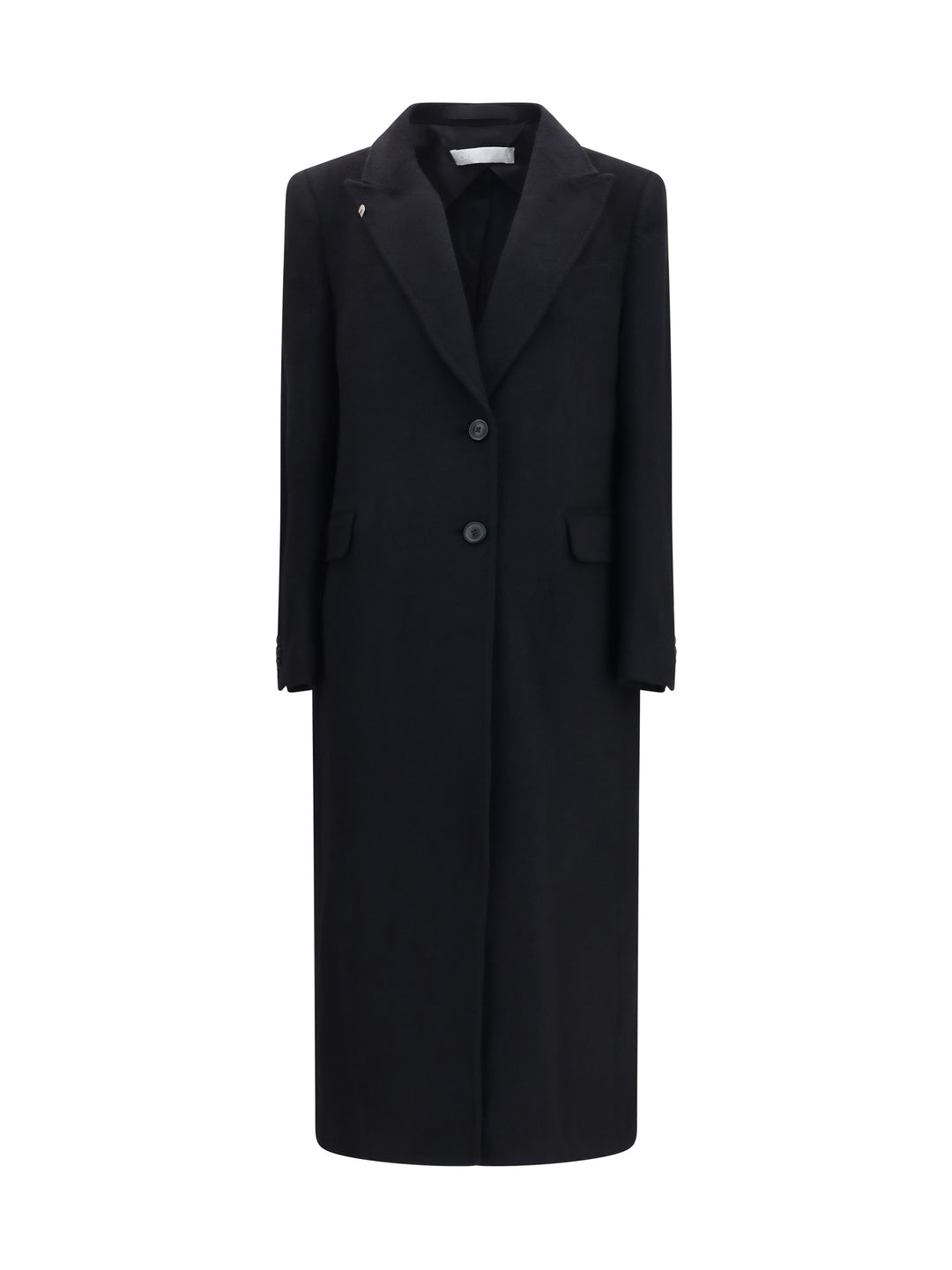 Manta coat in mohair and wool blend 1