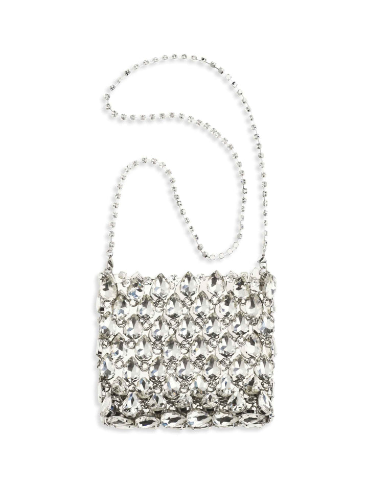 Crystal mesh Pouch