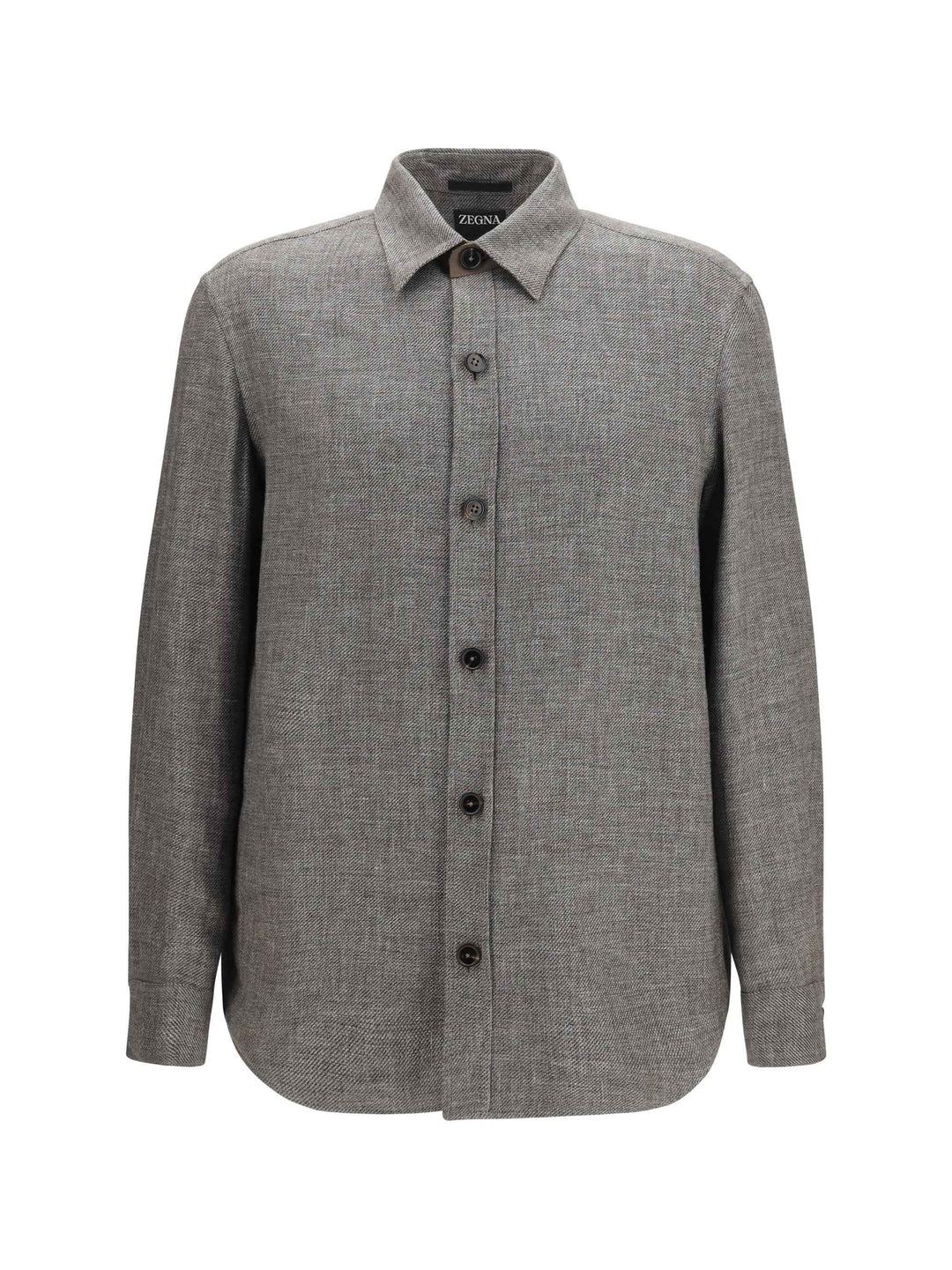Cashmere, linen, and silk Overshirt
