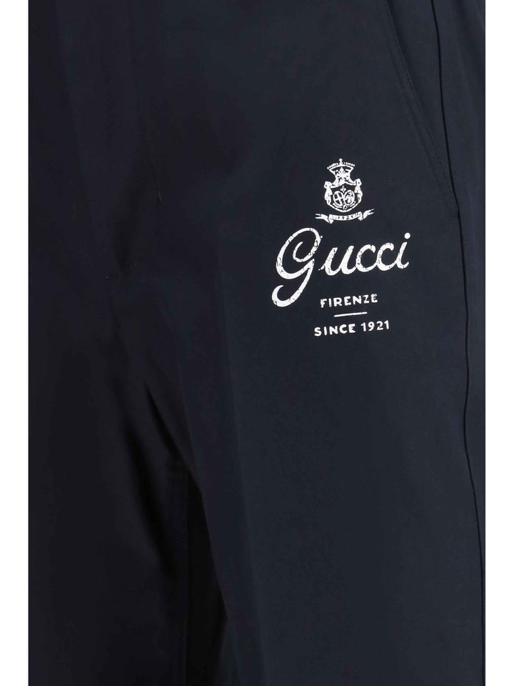Compact cotton twill Pants