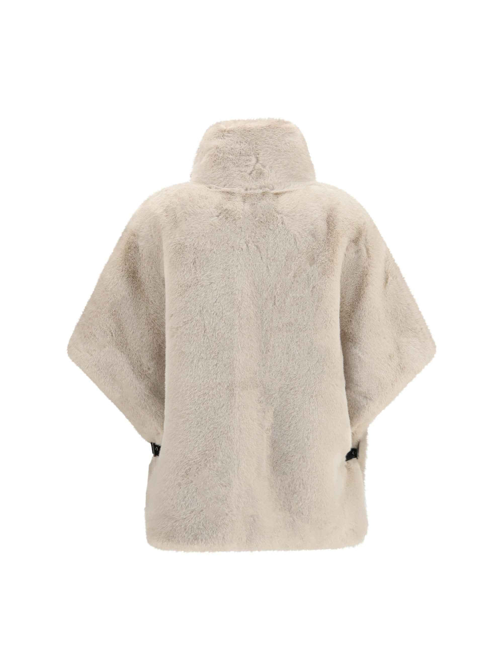 Faux fur Jacket with buckle