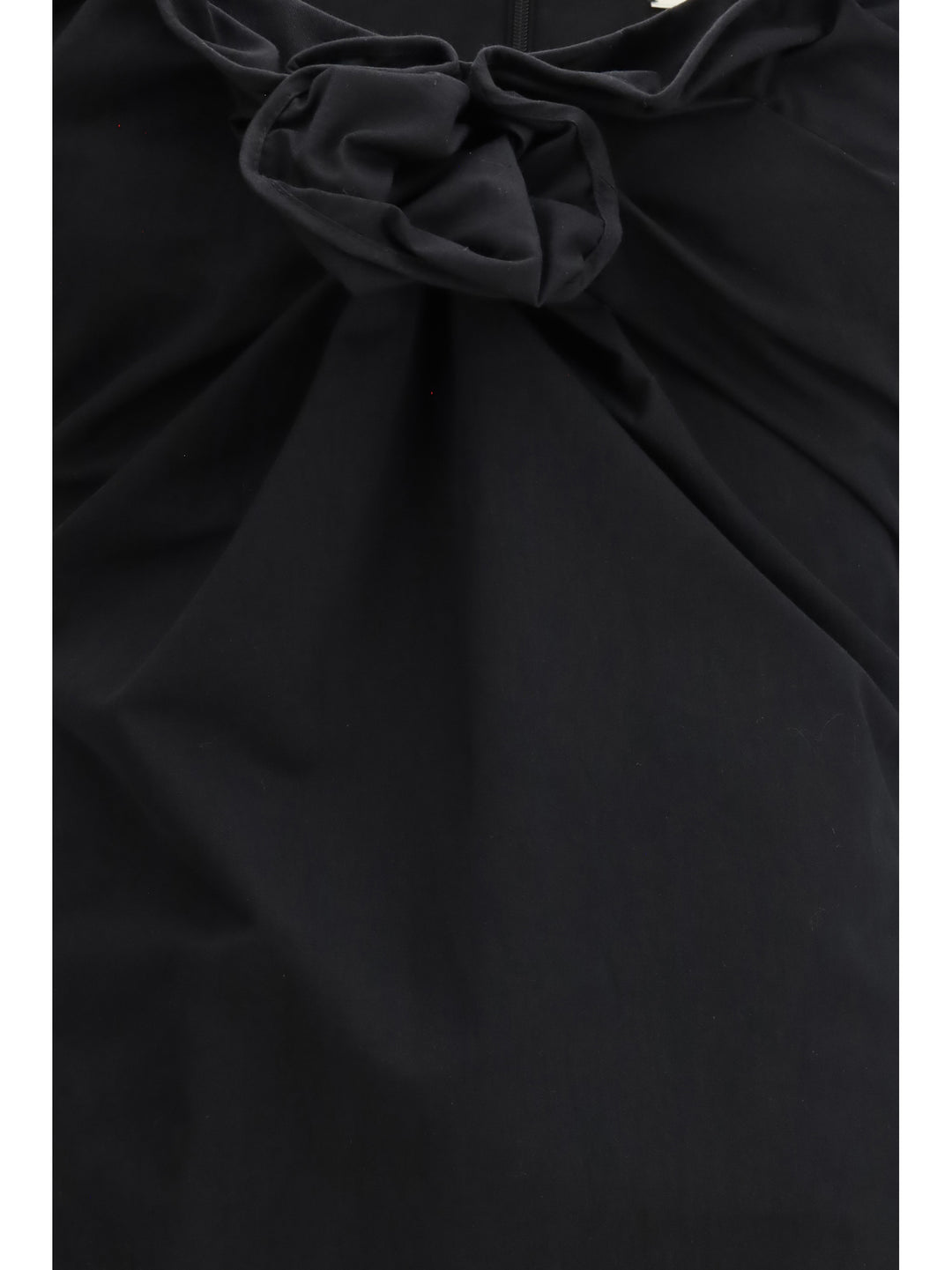 Sleeveless Dress with a draped neckline 3