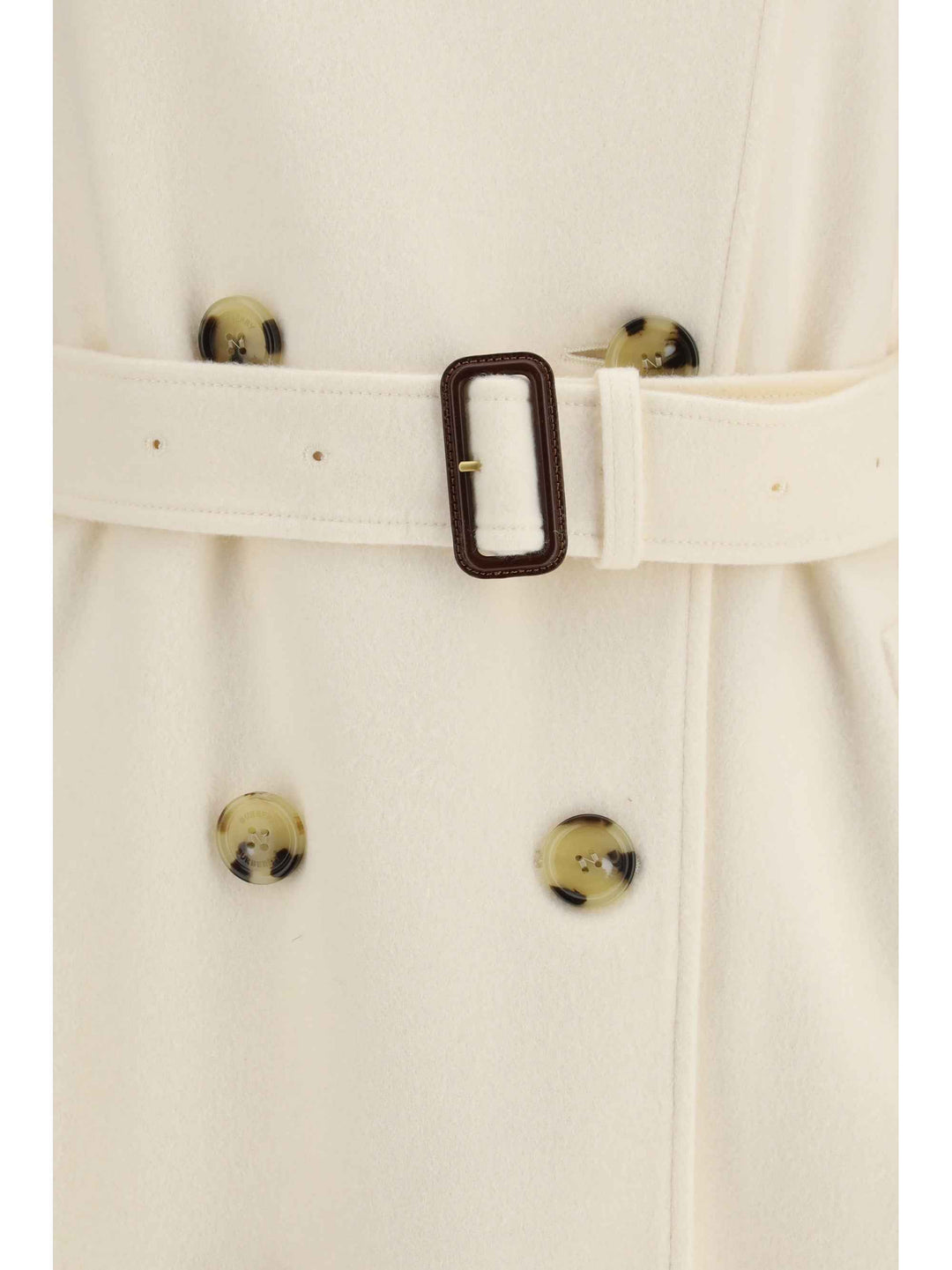 Long Kensington cashmere Trench Coat