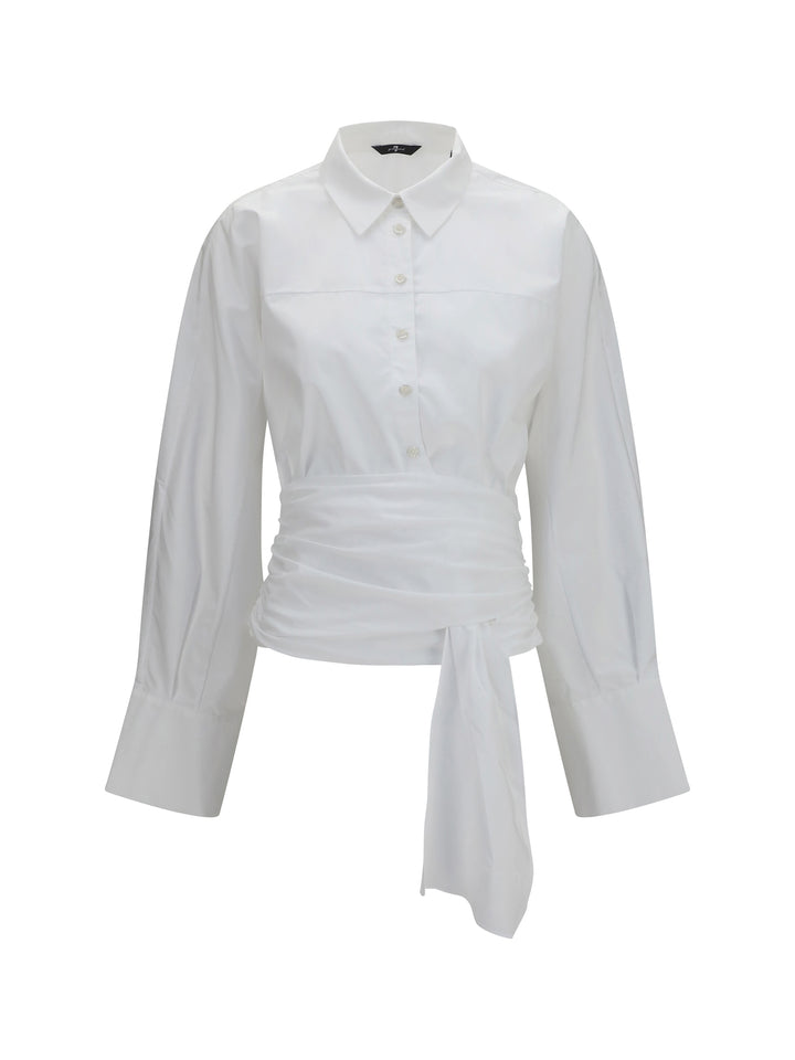 Waist-knot Shirt 1