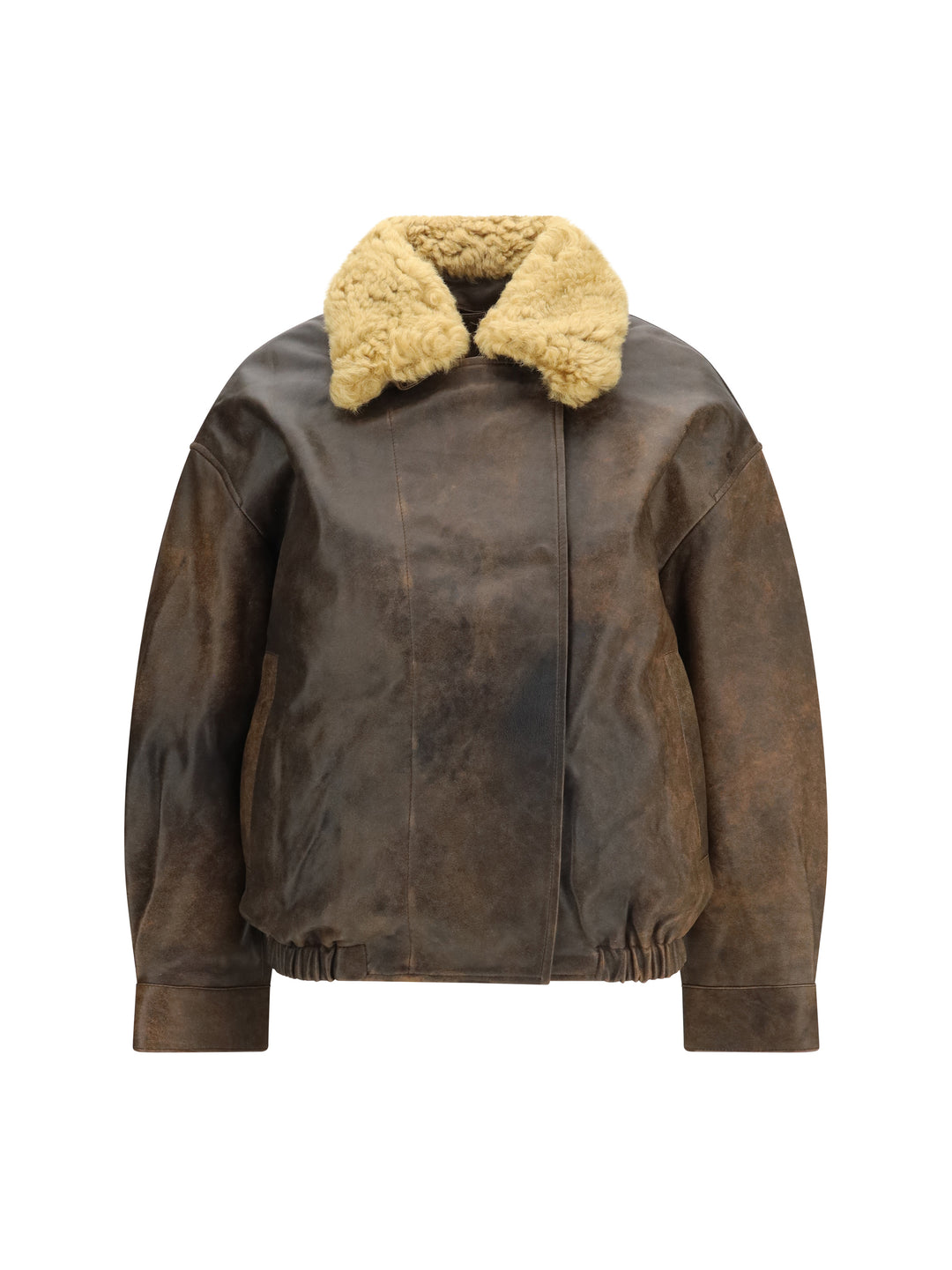 Leather Bomber Jacket 1