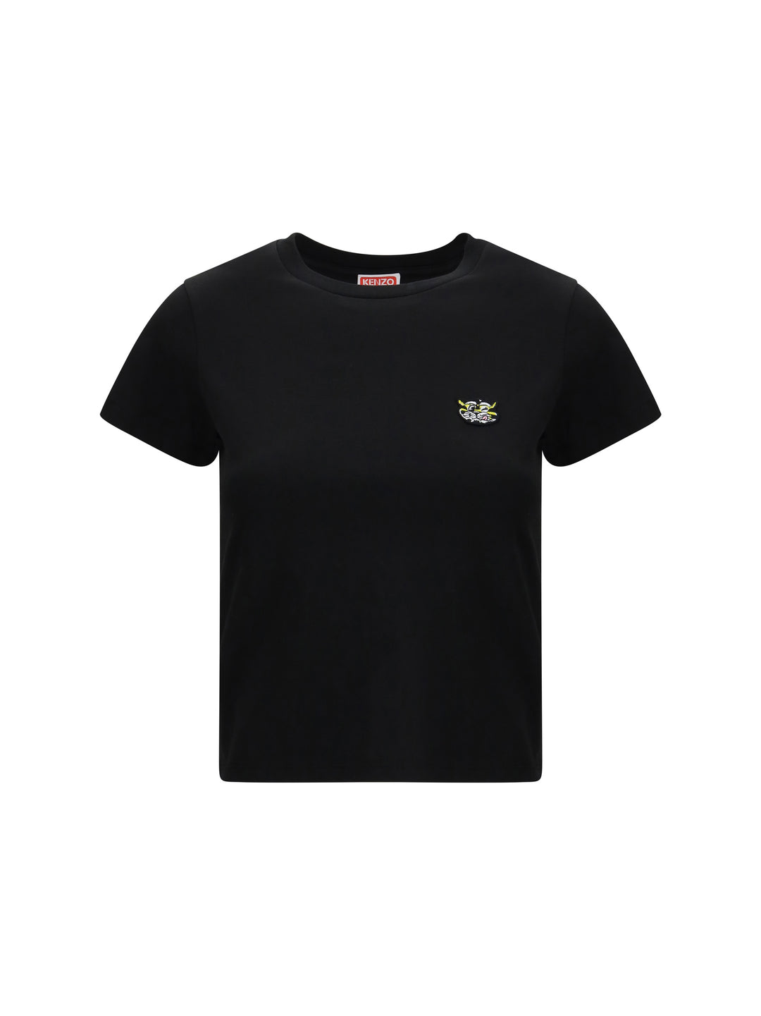 Cotton T-shirt with the embroidered “Wild Tiger” 1