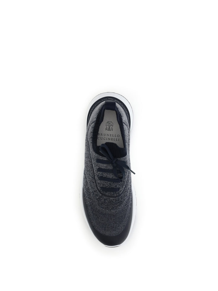 Techno cotton knit Sneakers runners 4