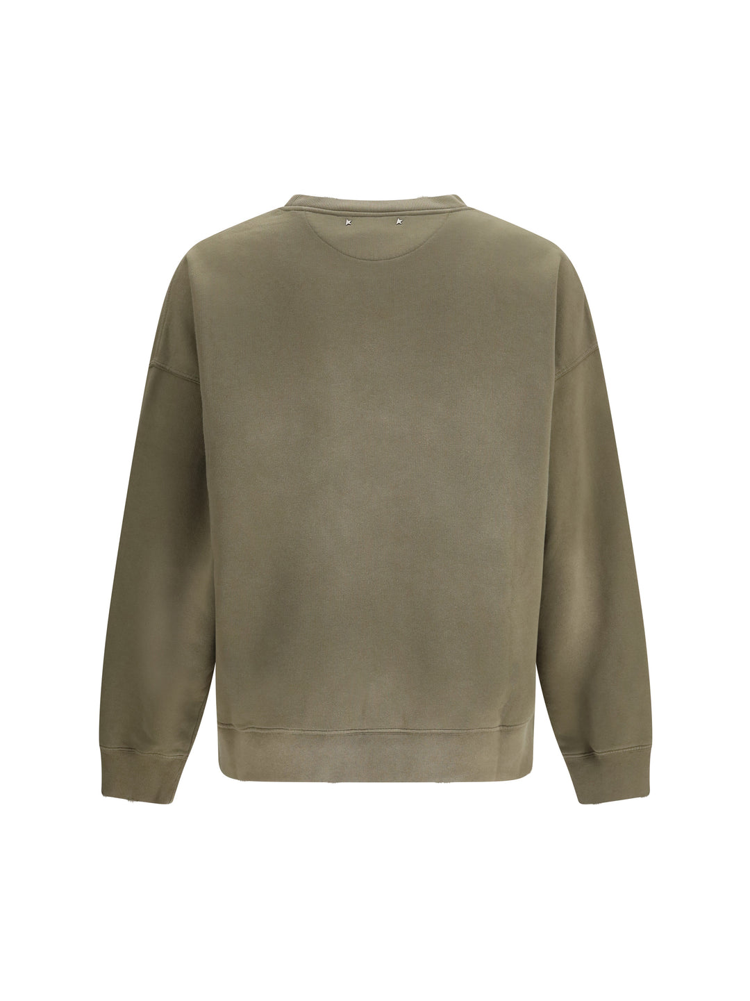 Journey unisex Crew neck in garment-dyed cotton fleece 2