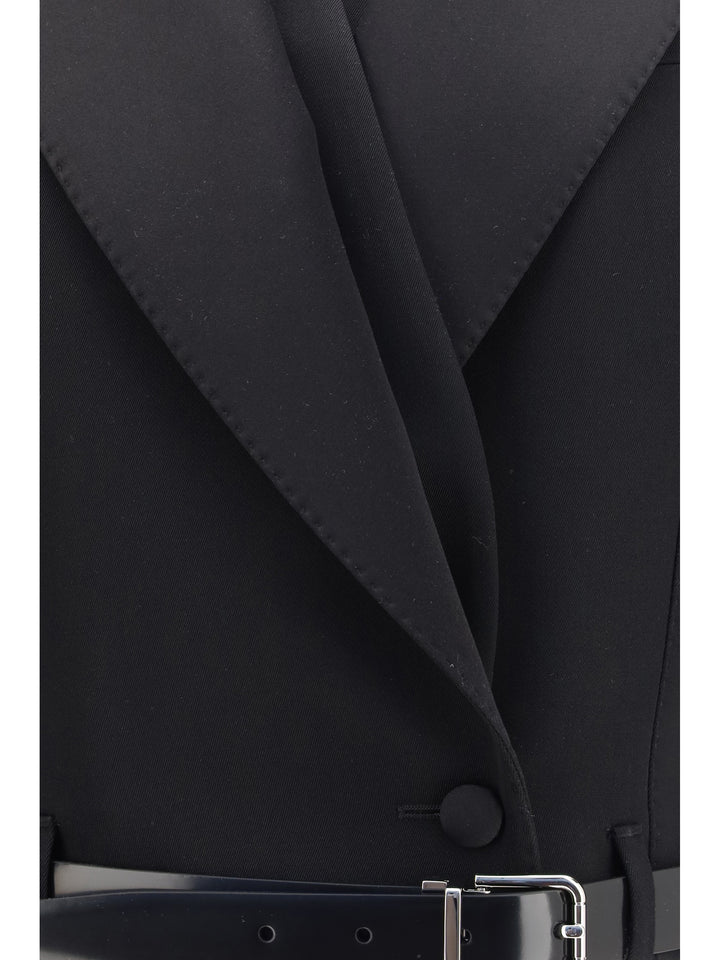 Sicilia double-breasted wool gabardine Jacket 3