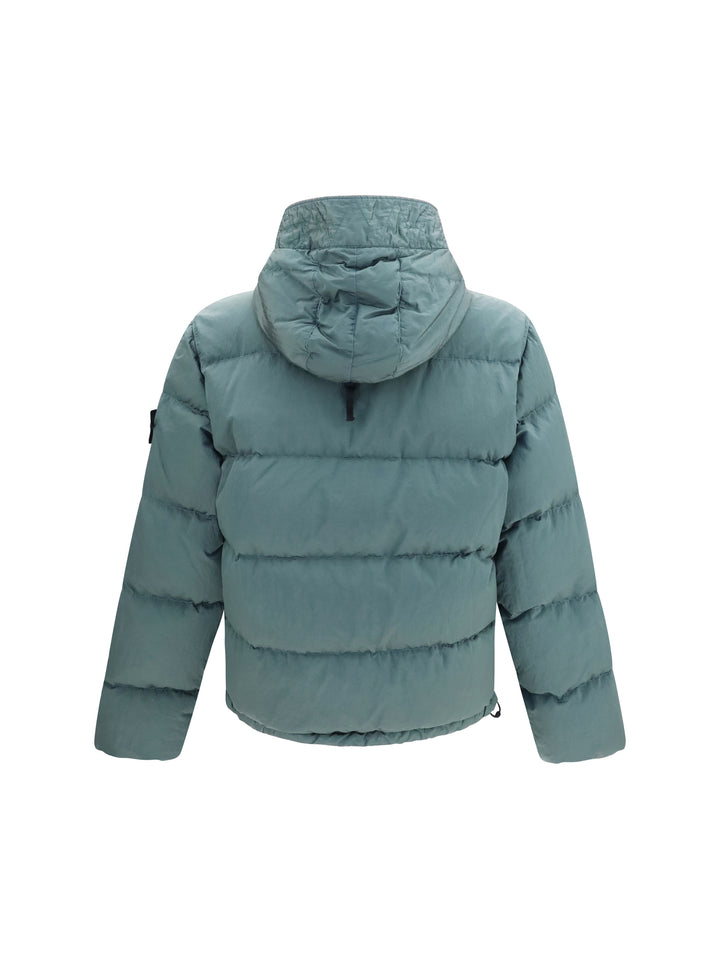 Nylon Metal hooded Puffer Jacket 2
