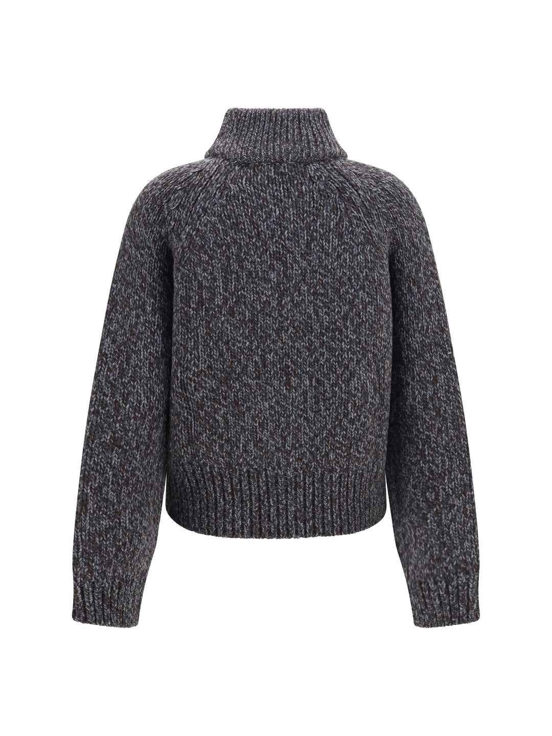 Merino wool zip Cardigan 2