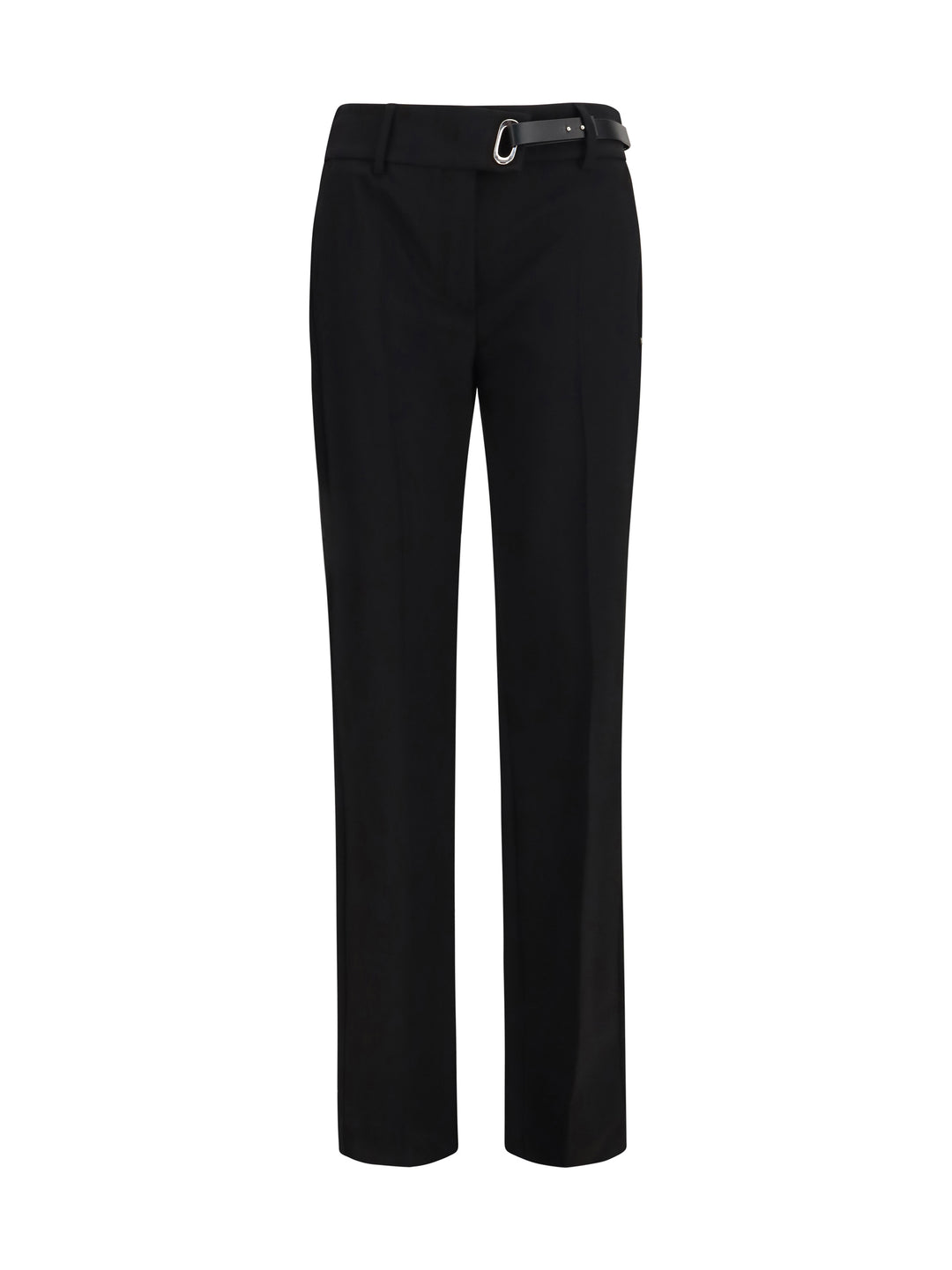 Rum cigarette pants with belt 1