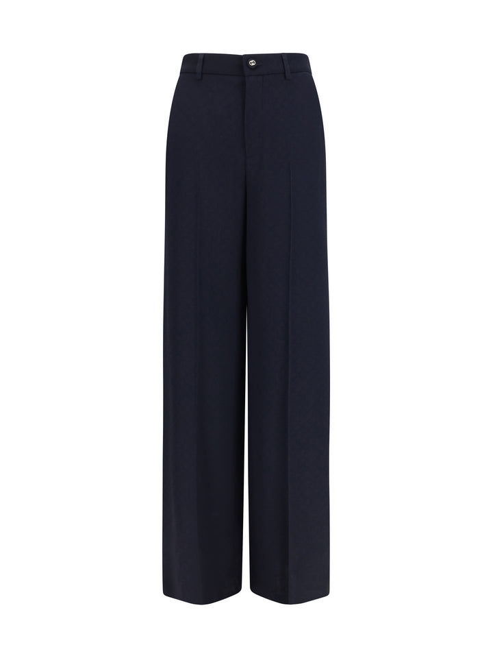 Diamond-jacquard Pants 1