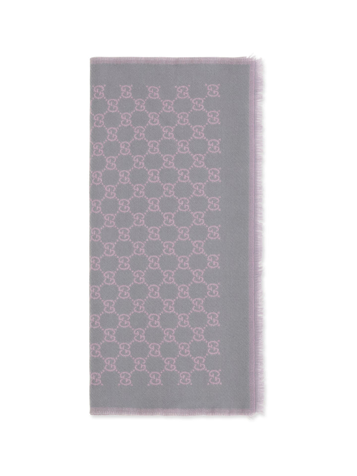 Miss Stenny GG Monogram wool Scarf 1