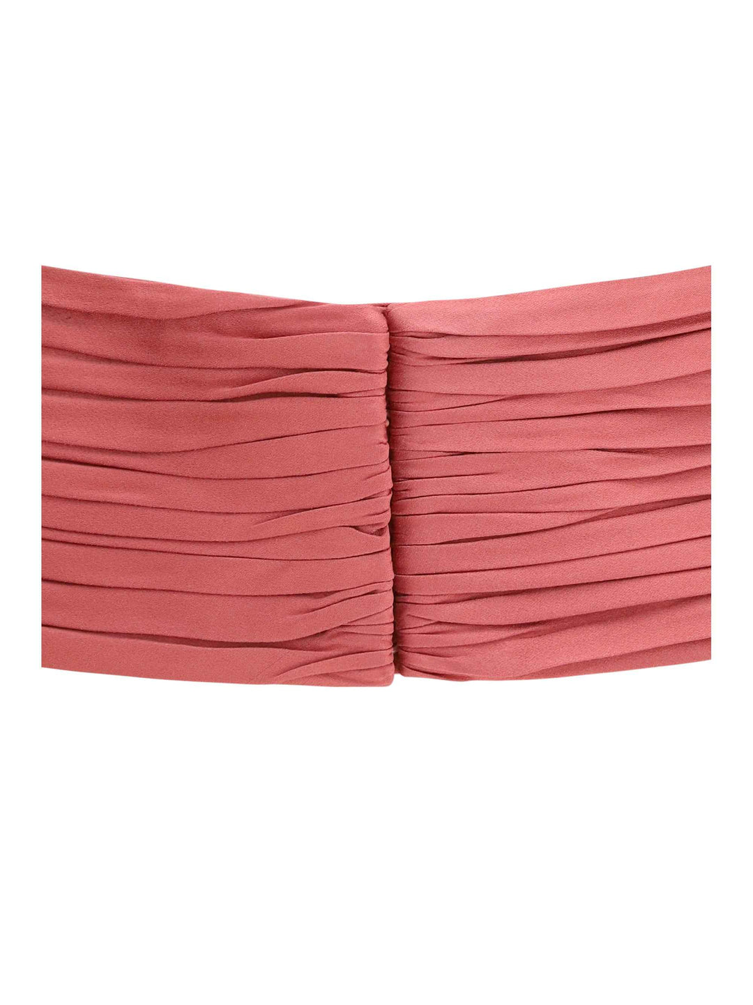 Satin pleated Waist Belt