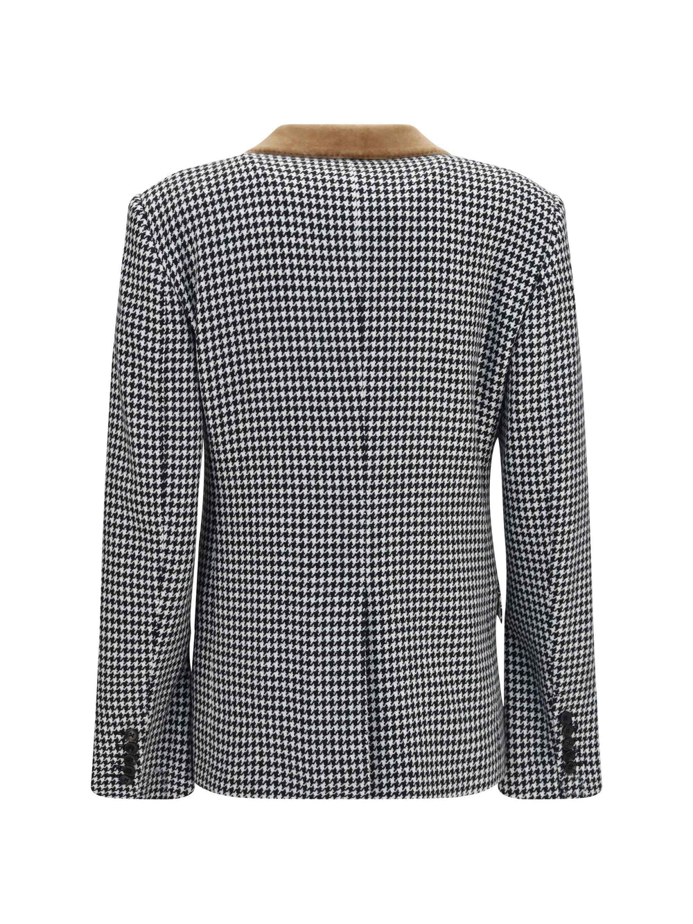 Houndstooth cashmere Jacket