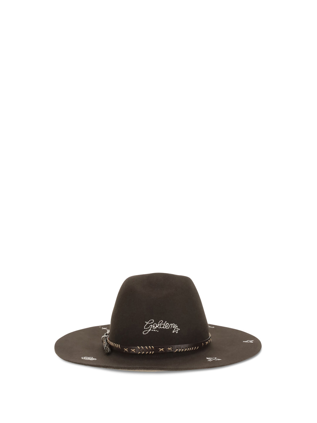 Embroidered wool Fedora 1