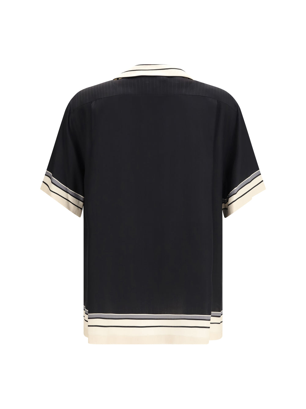 Hawaii Shirt with logo and striped print 2