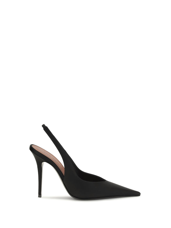 Anok satin Slingback Pumps 1