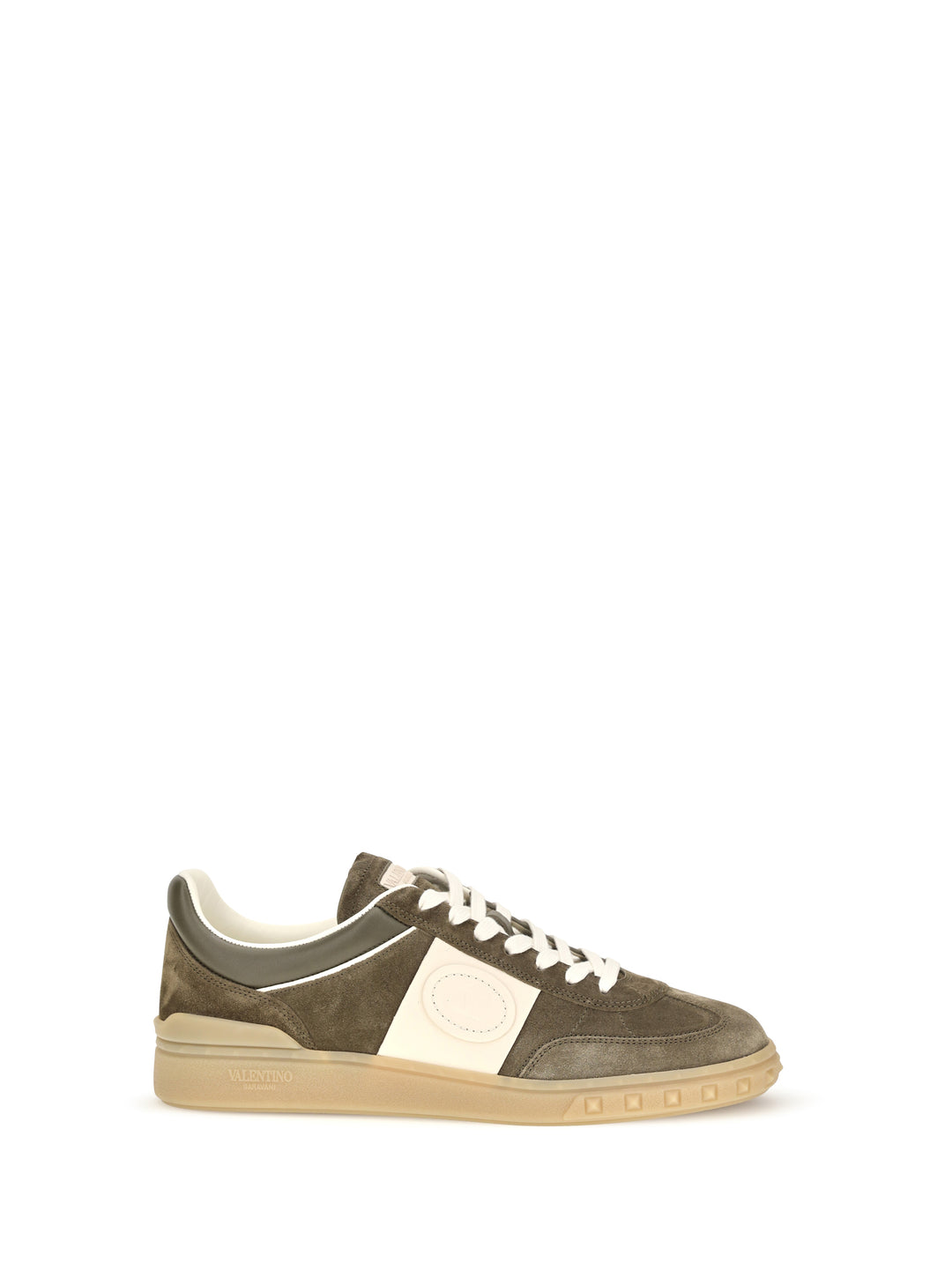 Low Top Upvillage Sneakers in suede split leather and nappa calfskin 1