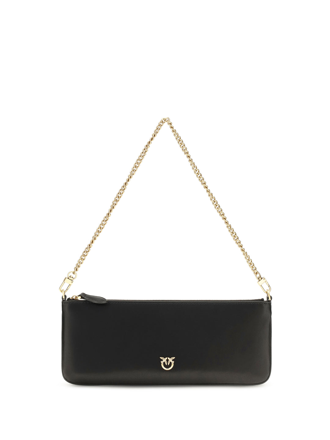 Horizontal Flat leather Shoulder Bag 1