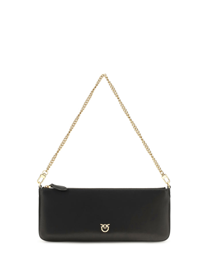 Horizontal Flat leather Shoulder Bag 1