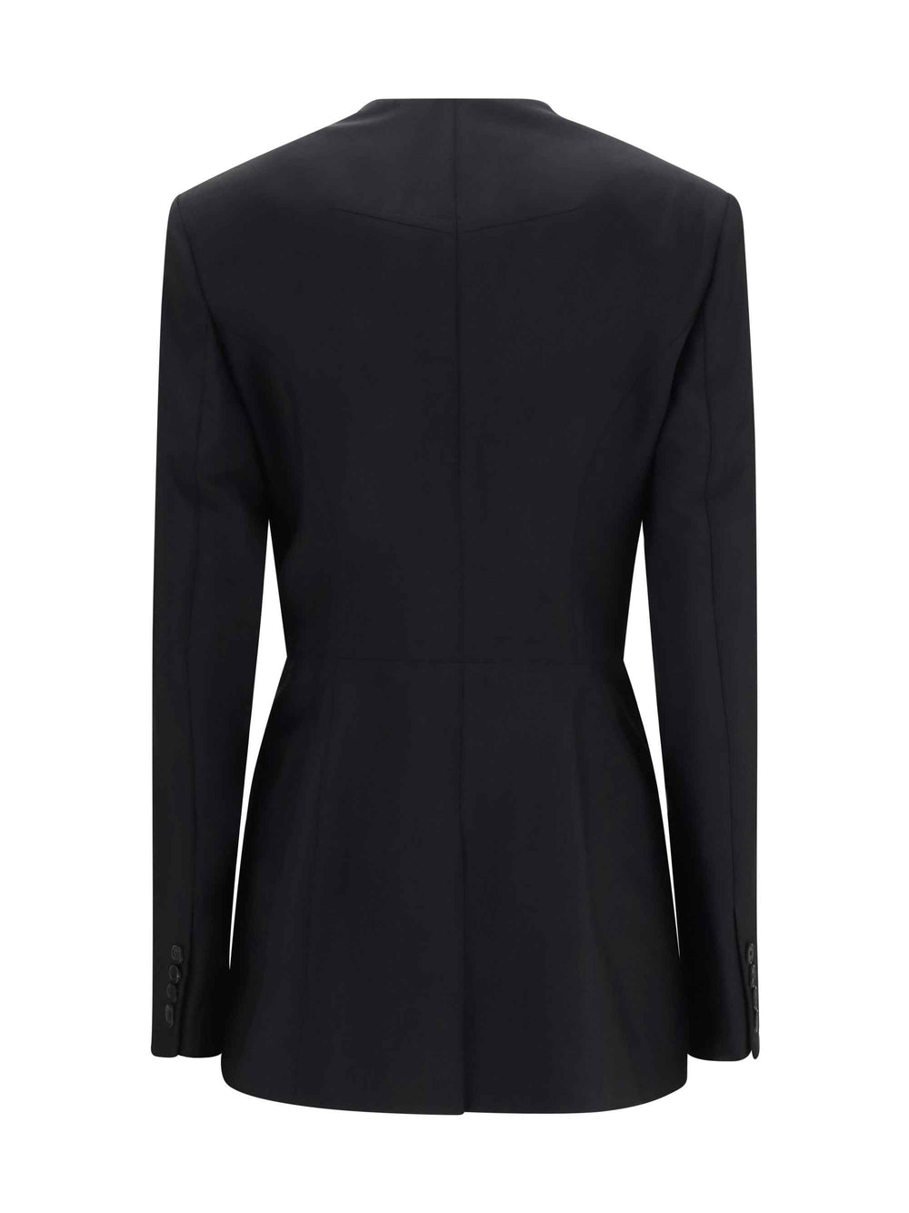 Cut-out double-breasted Blazer