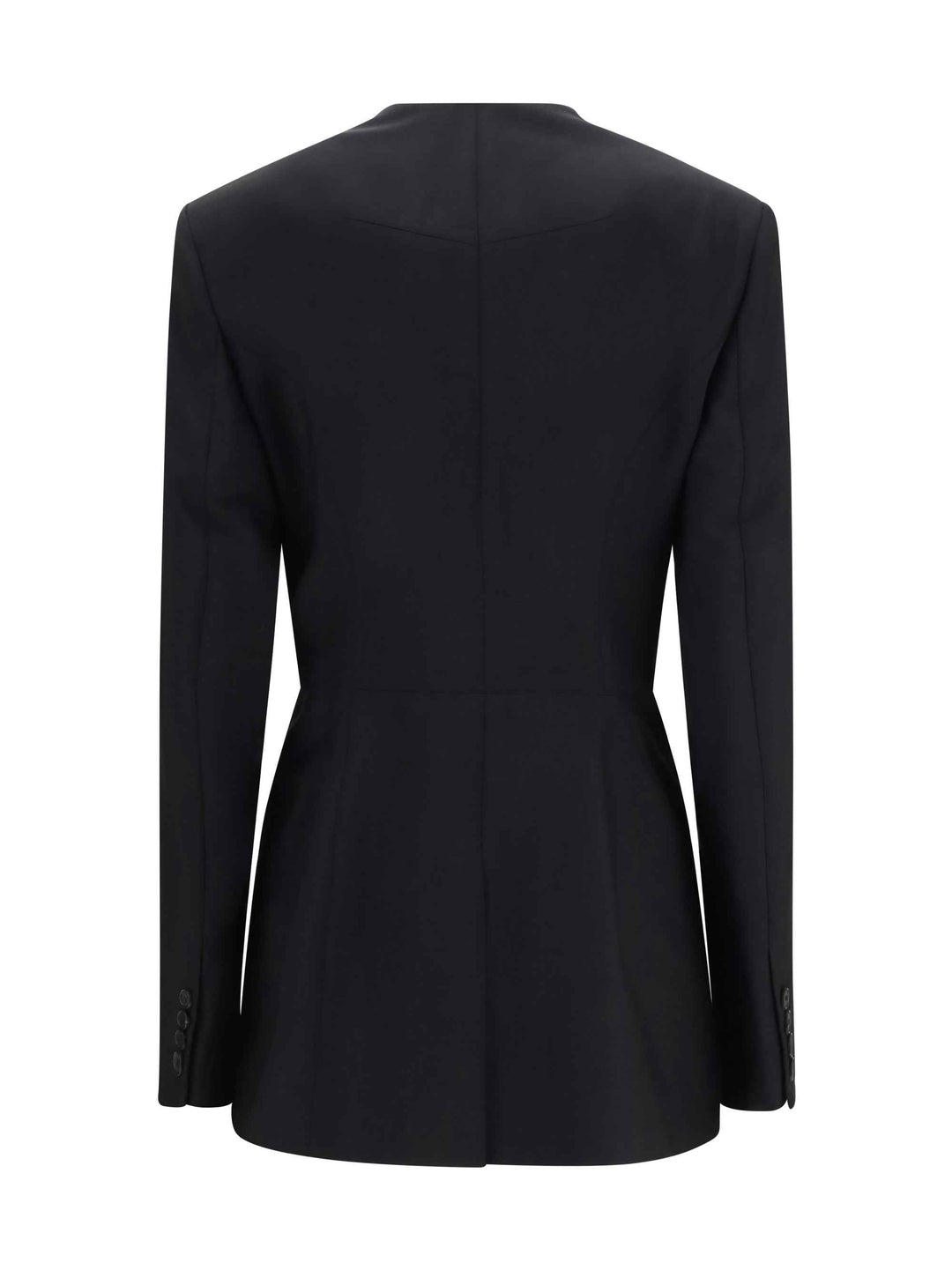 Cut-out double-breasted Blazer