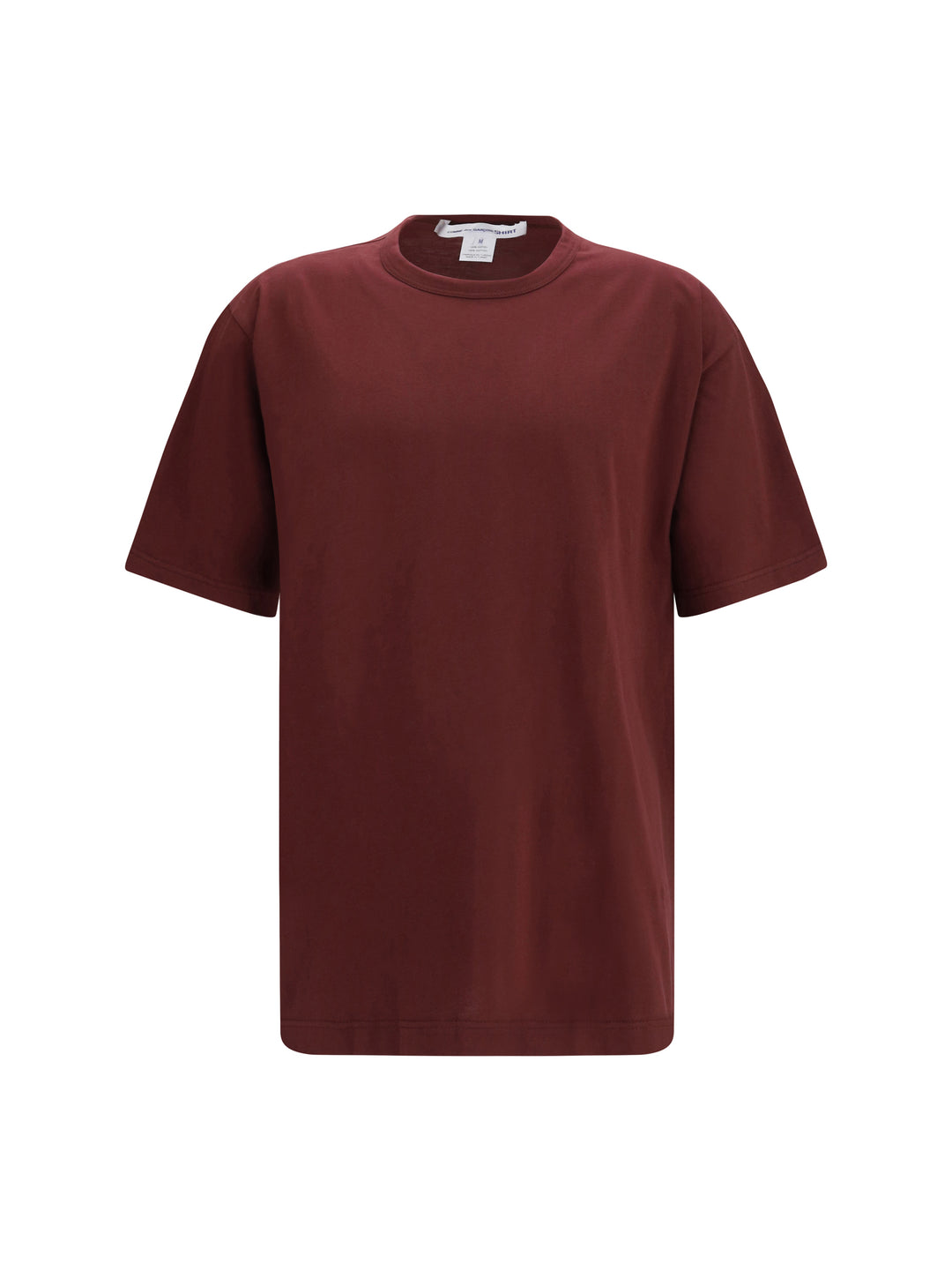 Short-sleeved cotton crewneck T-shirt 1