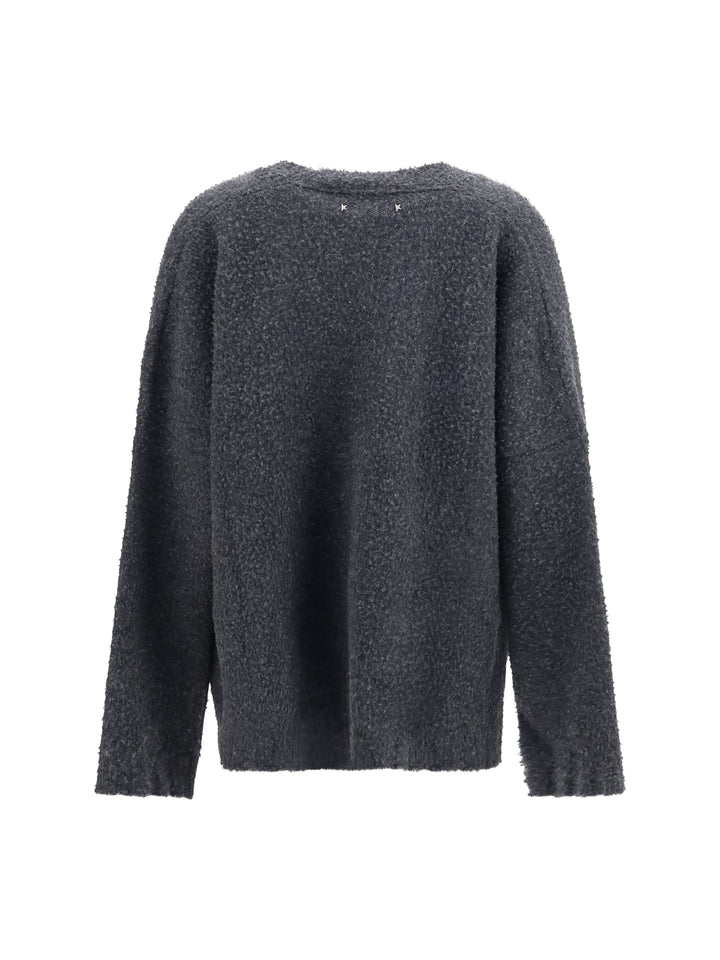 Casentino-effect wool Cardigan 2