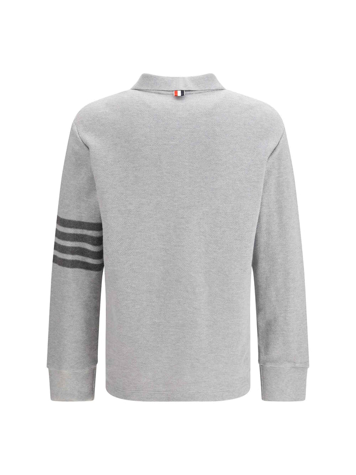 Piqué long-sleeve Polo