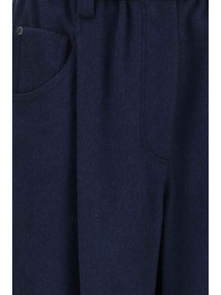Stretch wool Pants