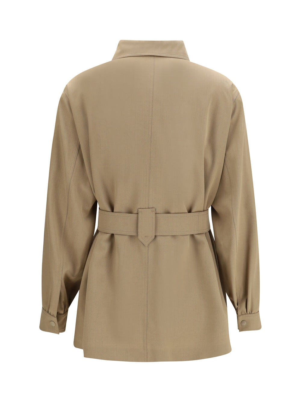 Wool Jacket-shirt with belt 2