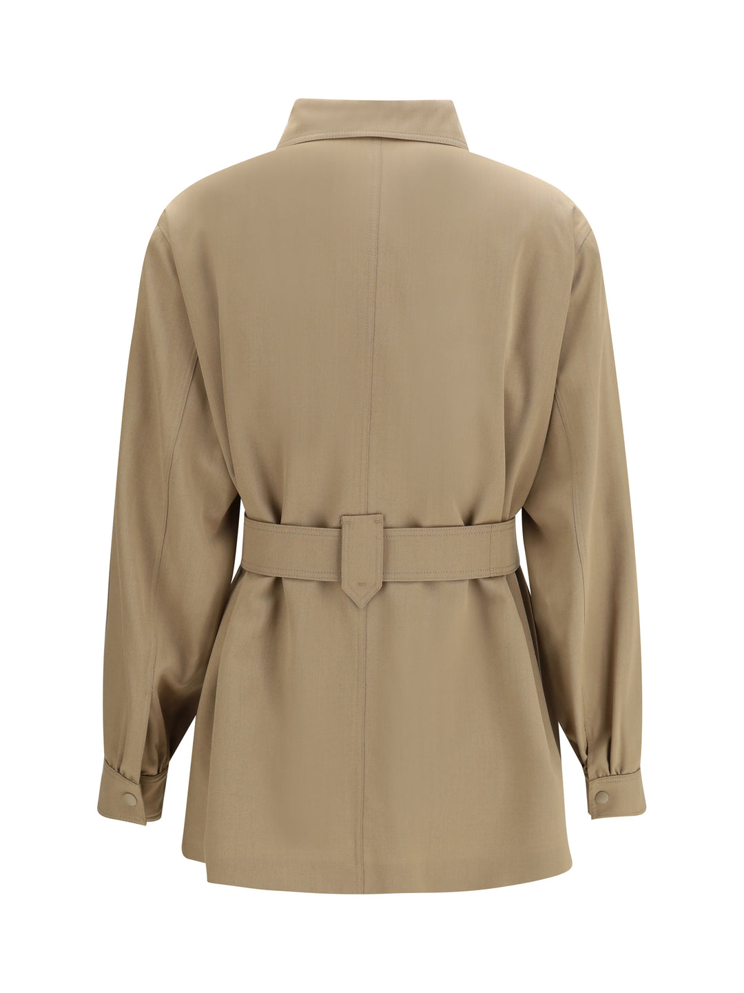 Wool Jacket-shirt with belt 2