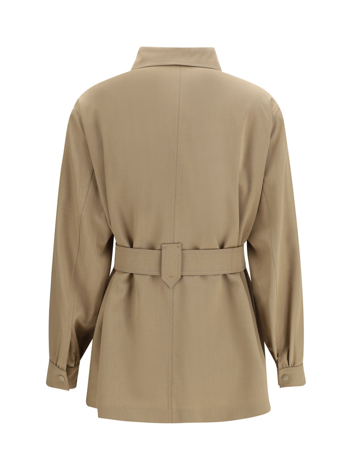 Wool Jacket-shirt with belt 2
