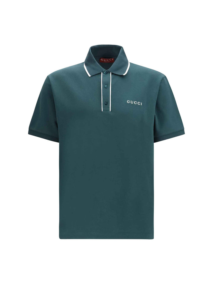GUCCI Tops / Shirts in PETROLIUM/MIX