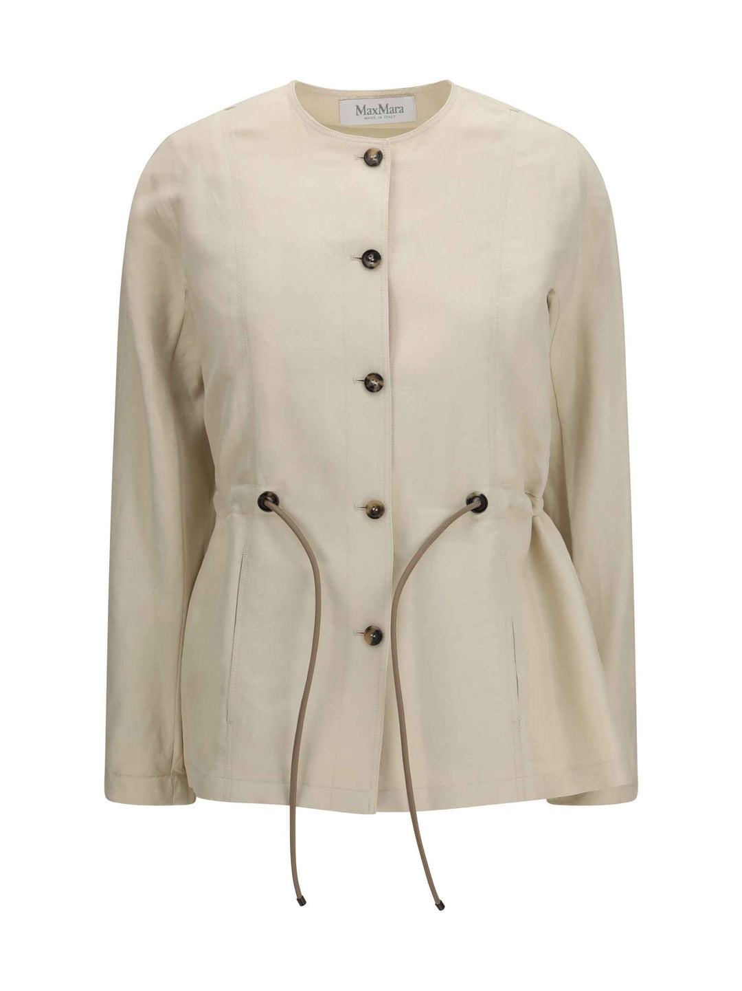 Carezza Jacket in linen and silk blend