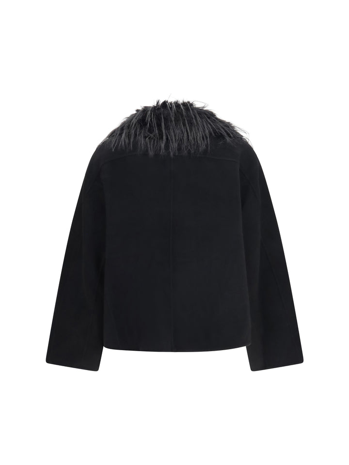 Rafe Jacket with faux-fur collar 2