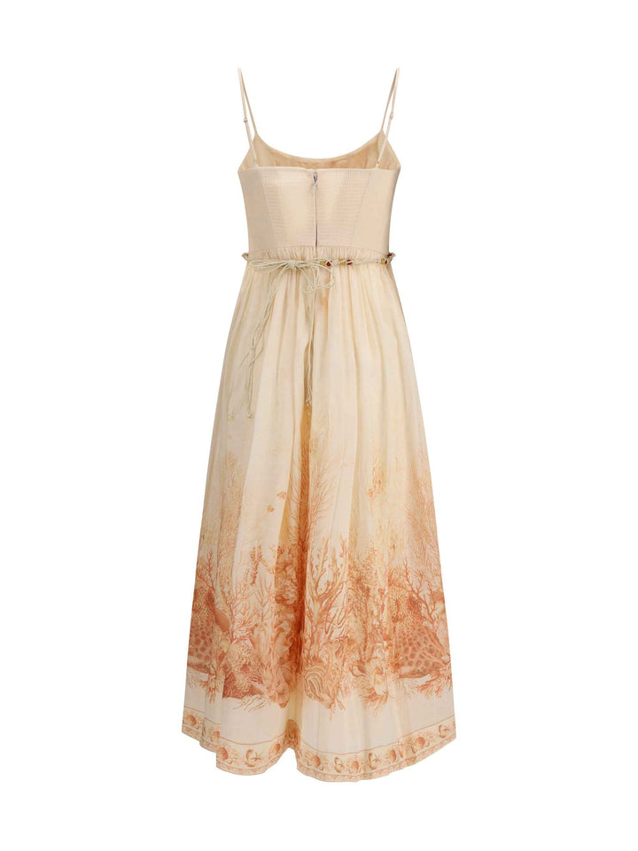 Wanderlust Corset Midi Dress